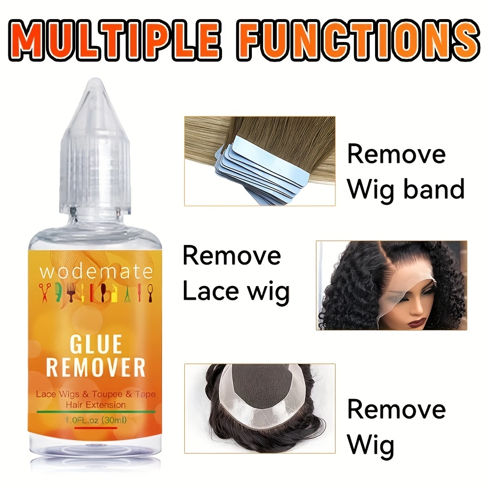 Wig Glue Remover Tape In Extension Adhesive Residue Remover Temu