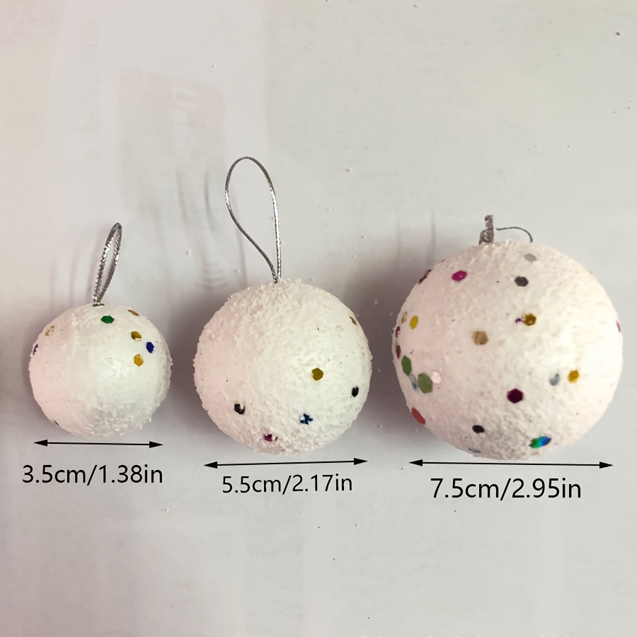 Diy Styrofoam Ball Christmas Ornaments