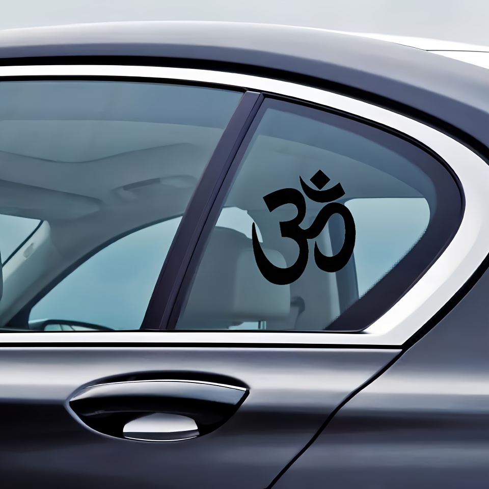 Yoga Om Symbol 4 Vinyl Decal Car Window Sticker Car Namaste Peace Meditate