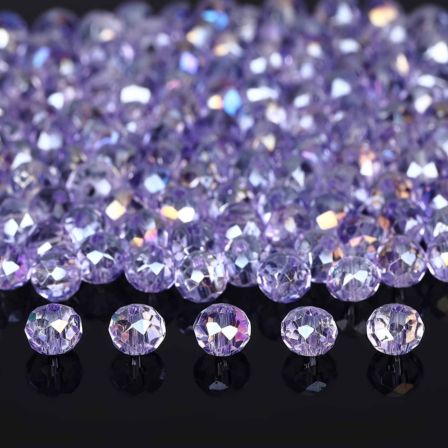 Crystal Artificial Diamond Beads Pointed Beads Loose Beads - Temu