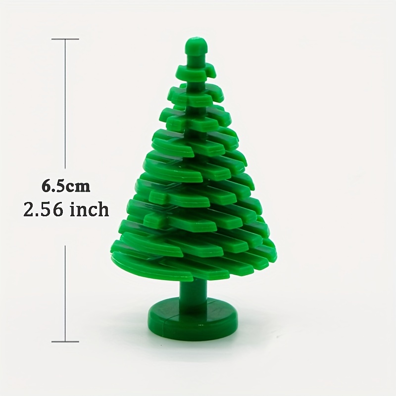 Plants Building Blocks City Accessories Tree Green Bush - Temu