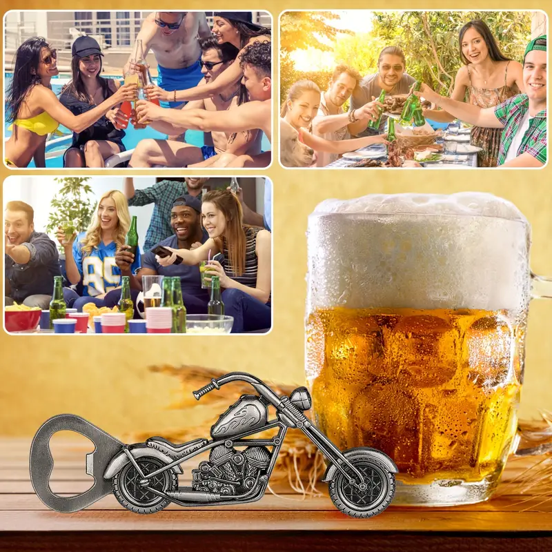 1pc Beer Opener, Motorbike Beer Bottle Opener, Beer Gifts For Men,  Motorcycles Gifts, Birthday Gifts For Dad, Husband, Boyfriend, Biker,  Motorbike Lov