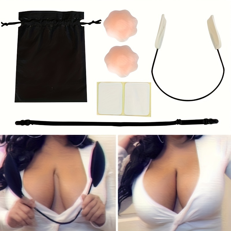 Frontless Bra Shaping Breast Stickers Invisible Aids Push Up