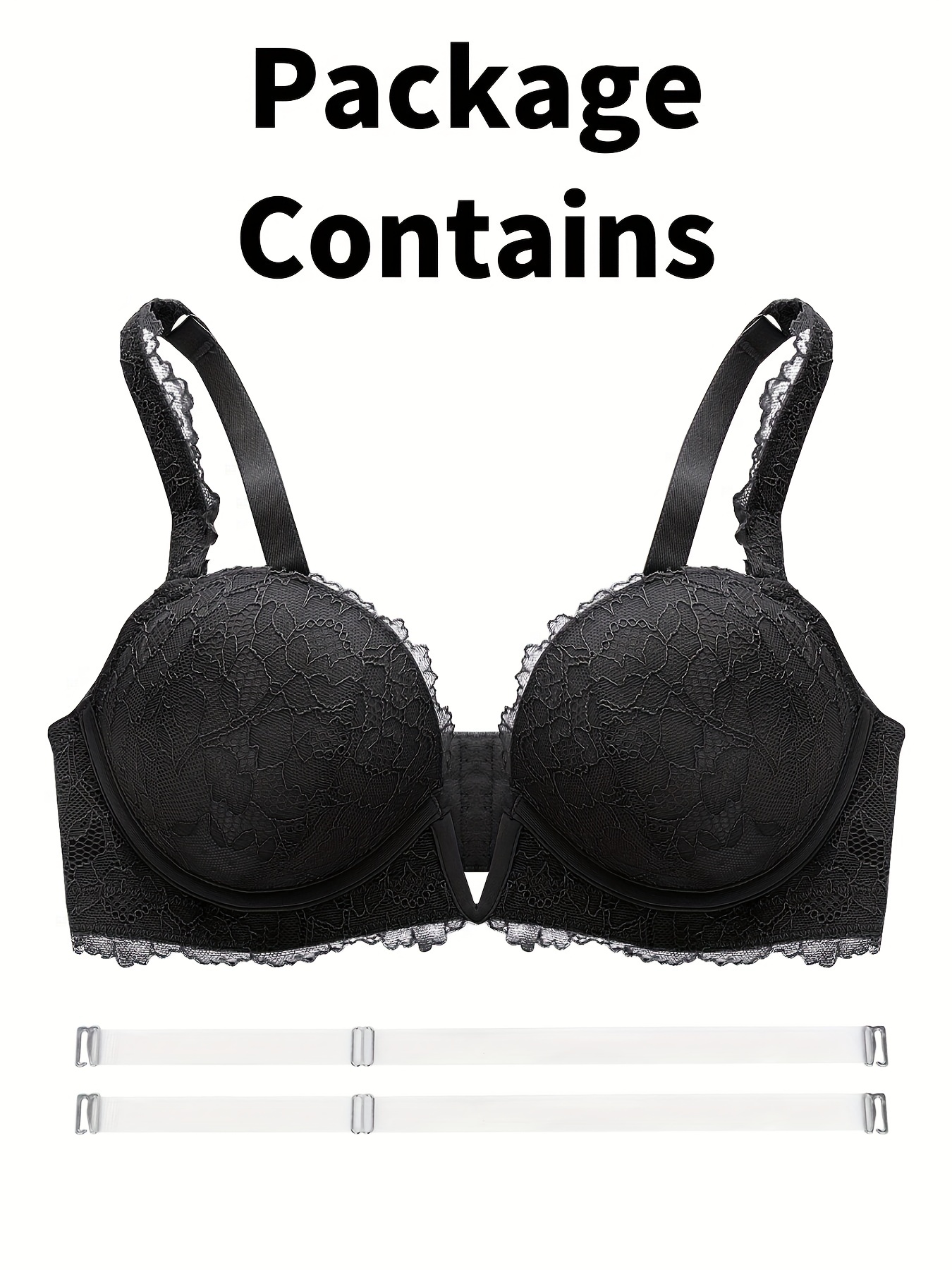 Fashion Floral Bralette Padded Push Up Lace Bras For Women Sexy