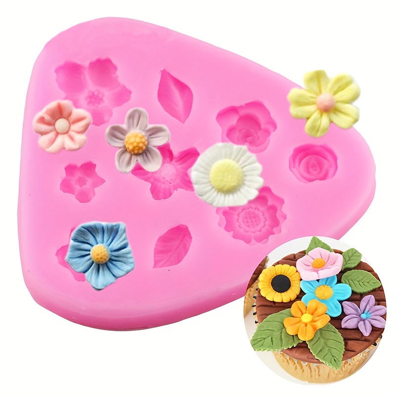 Food Grade Rose Flower Silicone Mold DIY Handmade