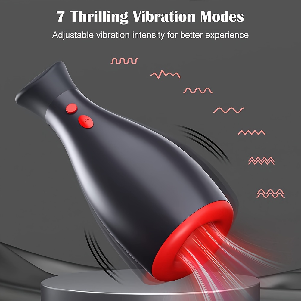 Adjustable Automatic Extrusion Male Masturbator Inflatable Temu