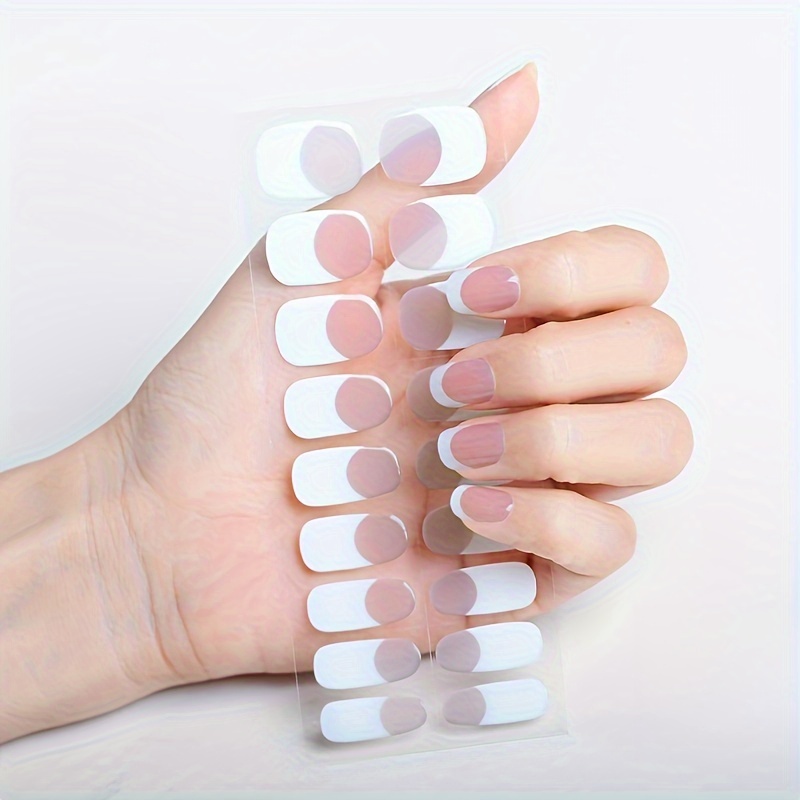 Dipping Powder Container Nail Dip Tray French Manicure Molding with Finger  Guide Easy White Pink Smile Line Dip Powder Tray