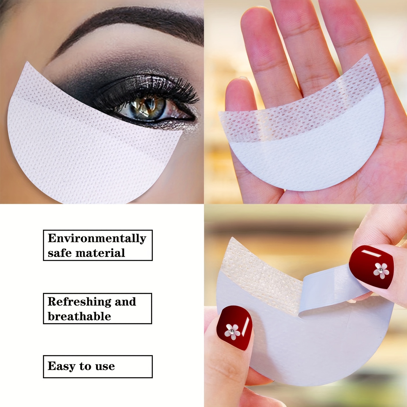 Eyeshadow Shields Eyeshadow Stencil Prevent Makeup Residue - Temu