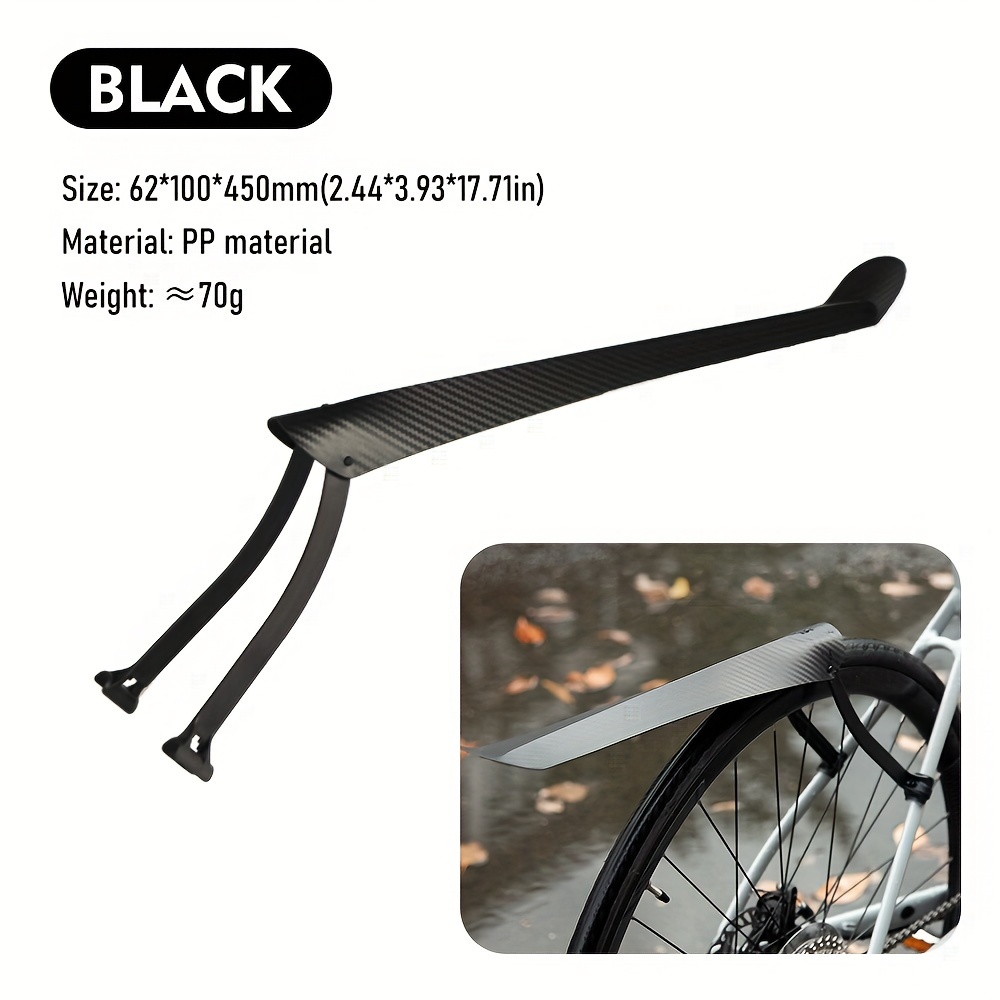 Bicycle Mudguard Bike Fender Soft Plastic Mudguard Cycling Temu