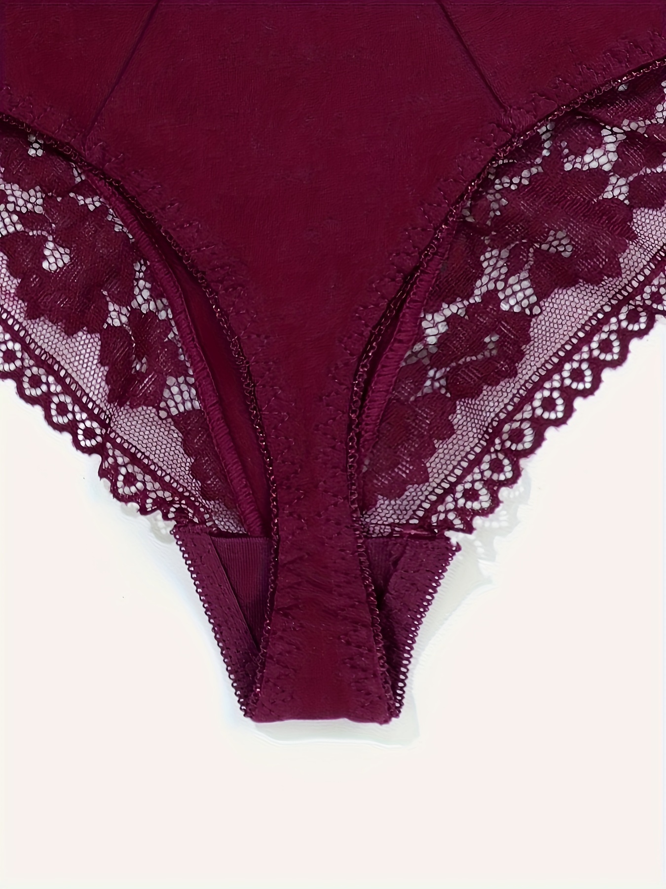 6 Pack Of Lace Panties For Women. Soft Stretch Hipster. Sexy Cheeky  Underwear S-3xl
