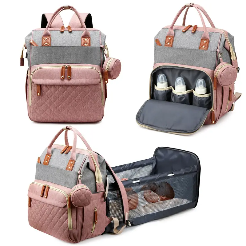 baby diaper bag backpack baby bags for boys girls diaper backpack bag with a changing station multifunction waterproof large travel back pack baby registry search newborn baby essential gifts details 1