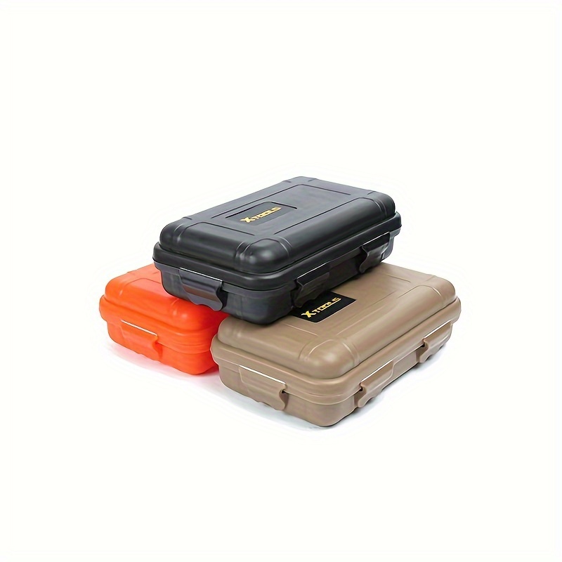 Outdoor Waterproof Box, MoistureProof, Shockproof, AntiPressure Waterproof  Box for Outdoor Survival
