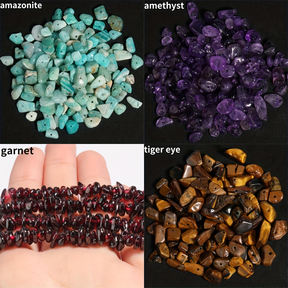 Natural stone Large gravel loose beads irregular shape string bead