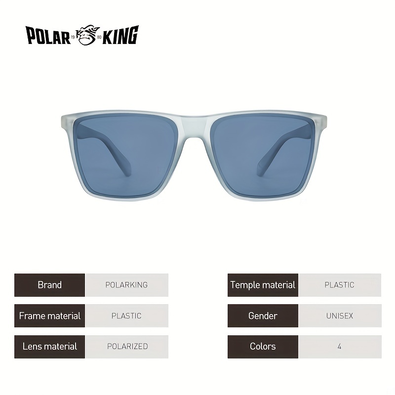  POLARKING Polarized Sunglasses for Men Women Sports
