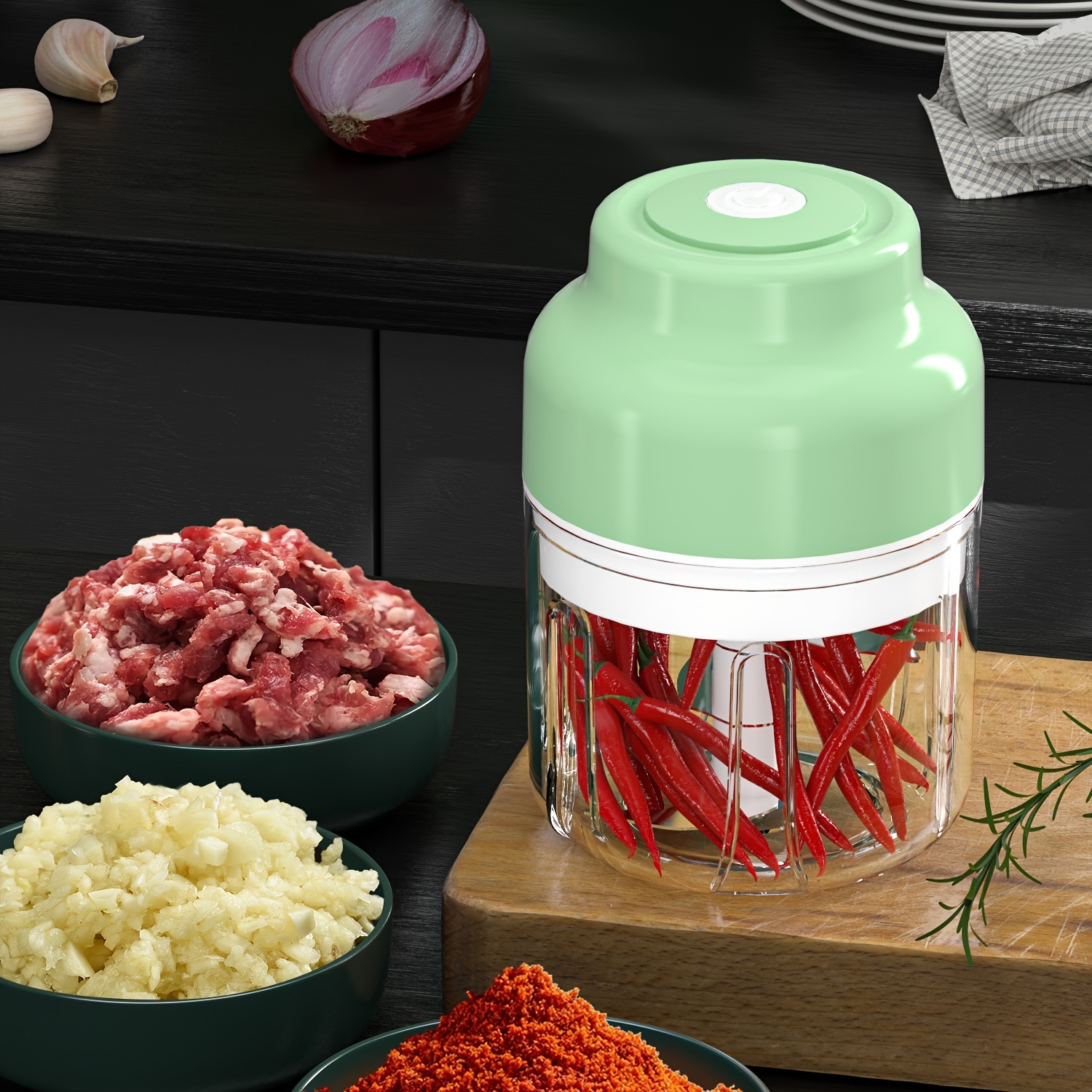 Homeleader Mini Food Chopper Electric Food Processor Baby Food