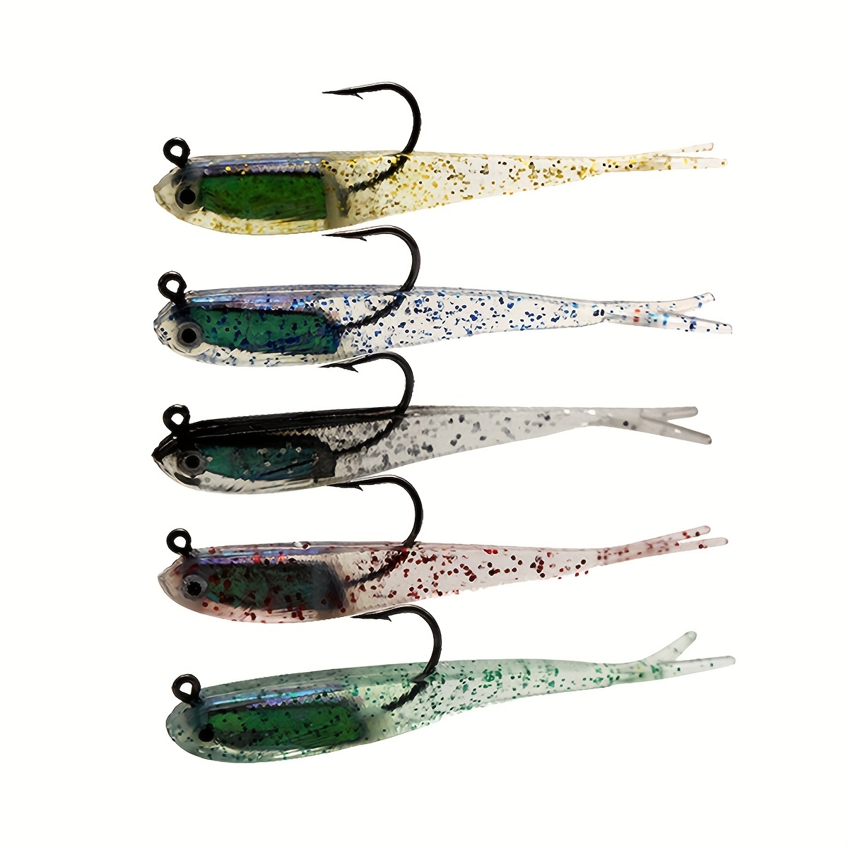 Premium Silicone Fishing Lures Soft Artificial Bait Sharp - Temu