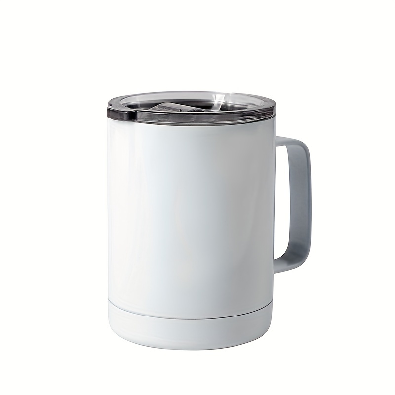 Sublimation Blank Coffee Mug Double Wall Stainless Steel - Temu