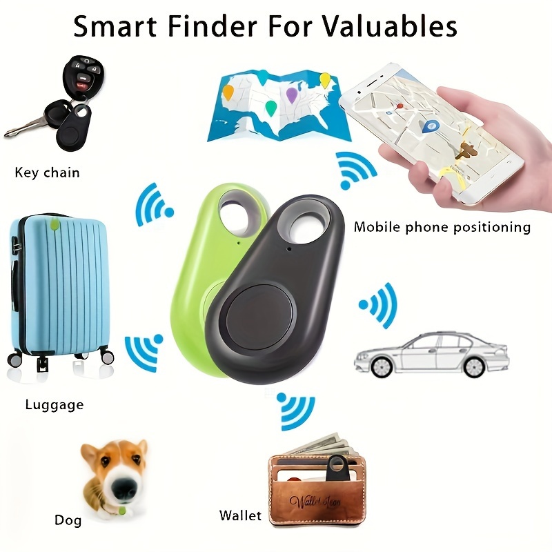 Buscador de llaves, localizador de rastreador Bluetooth que se empareja con  Apple Find My, buscador de artículos para llaves, cartera, mascotas y
