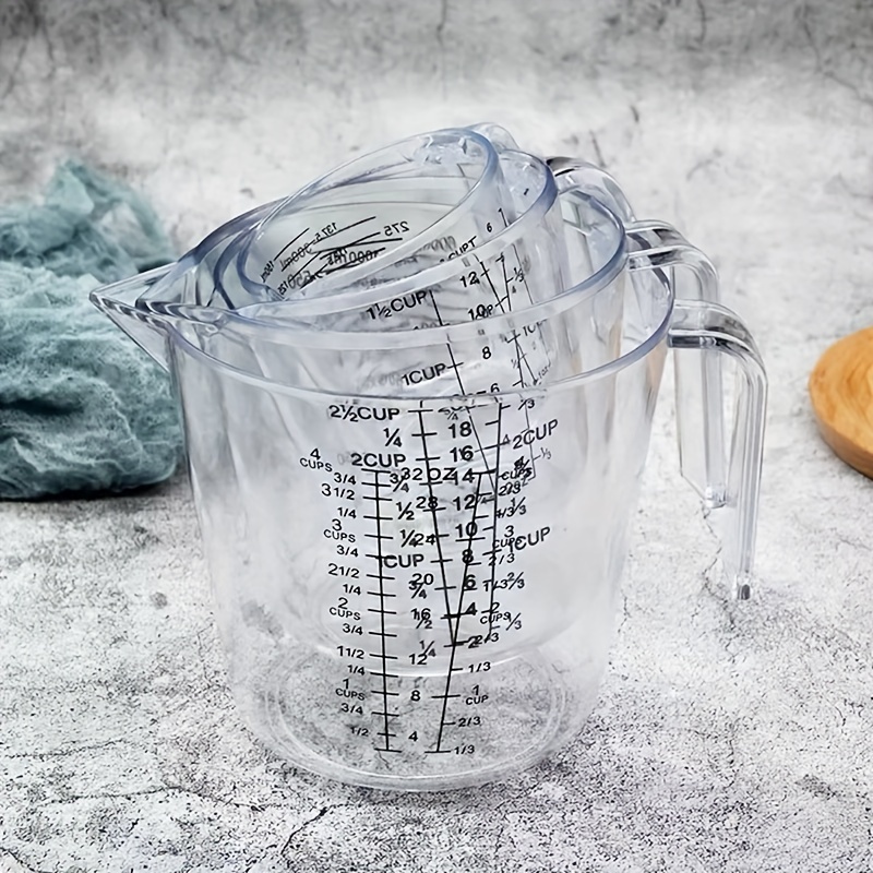 Scale Measuring Cup Kitchen Measuring Cup With Scale - Temu