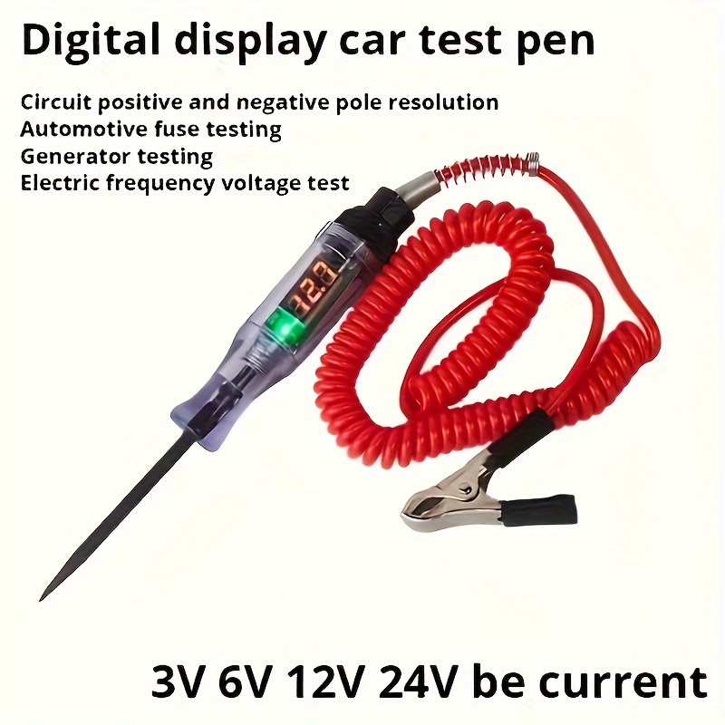Voltmetro digitale DC 4.5V a 30V voltmetro digitale voltmetro pannello  rosso/blu/verde per auto moto elettromobile 6V 12V