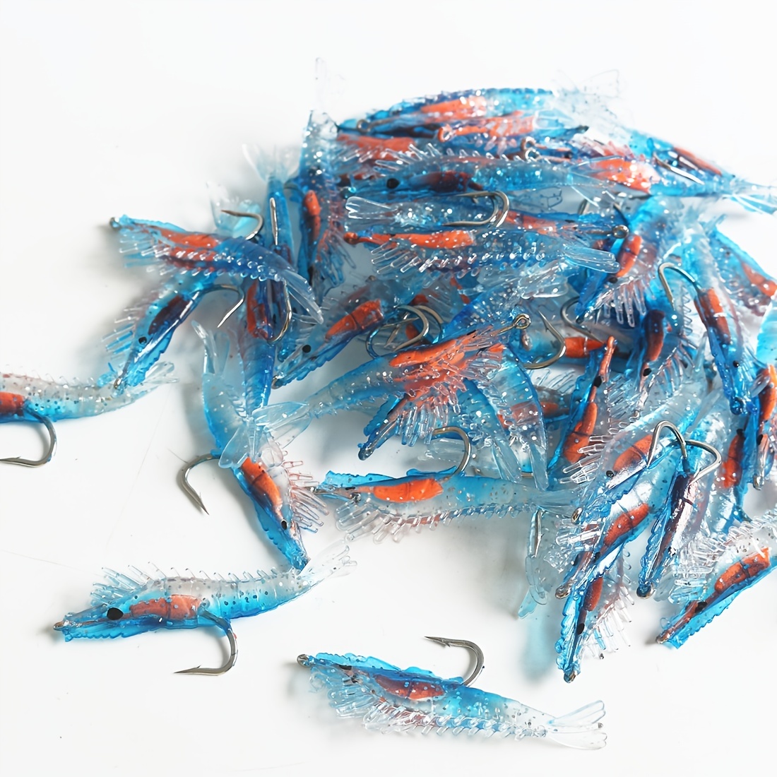 Realistic Shrimp Lure Effective Fishing Artificial Bait - Temu