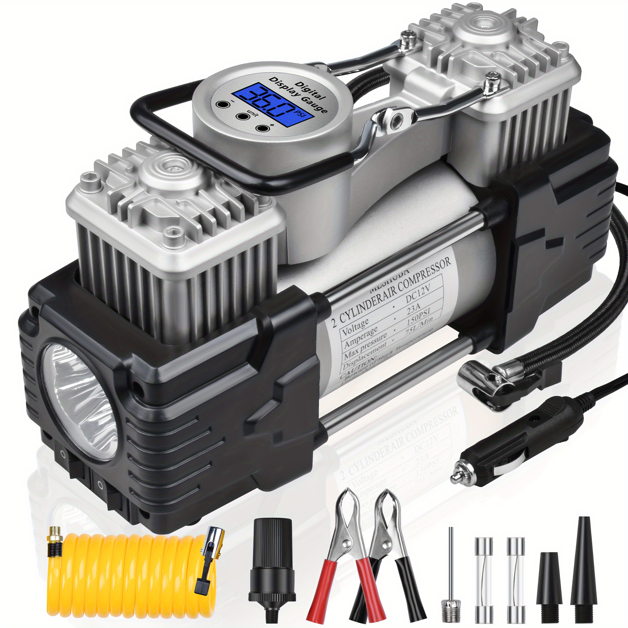 AstroAI Luftkompressor,Auto Luftpumpe Elektrisch Digital Portable