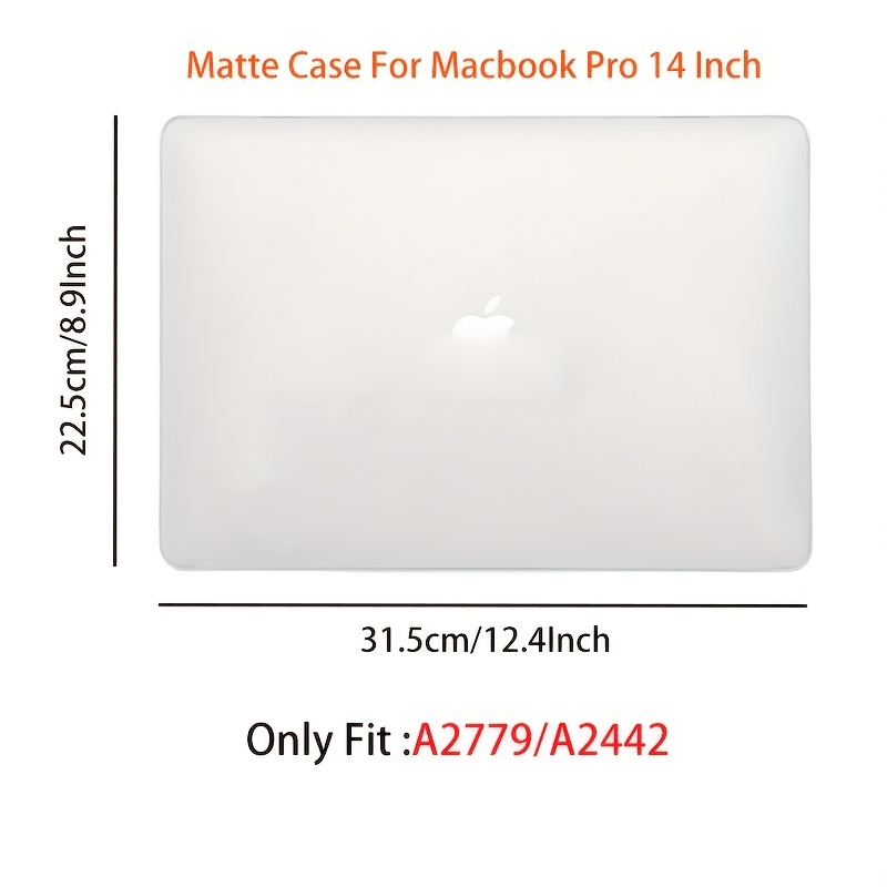 Case Macbook Pro A2779 M2/ A2442 M1 2023/2022/2021 Shock - Temu