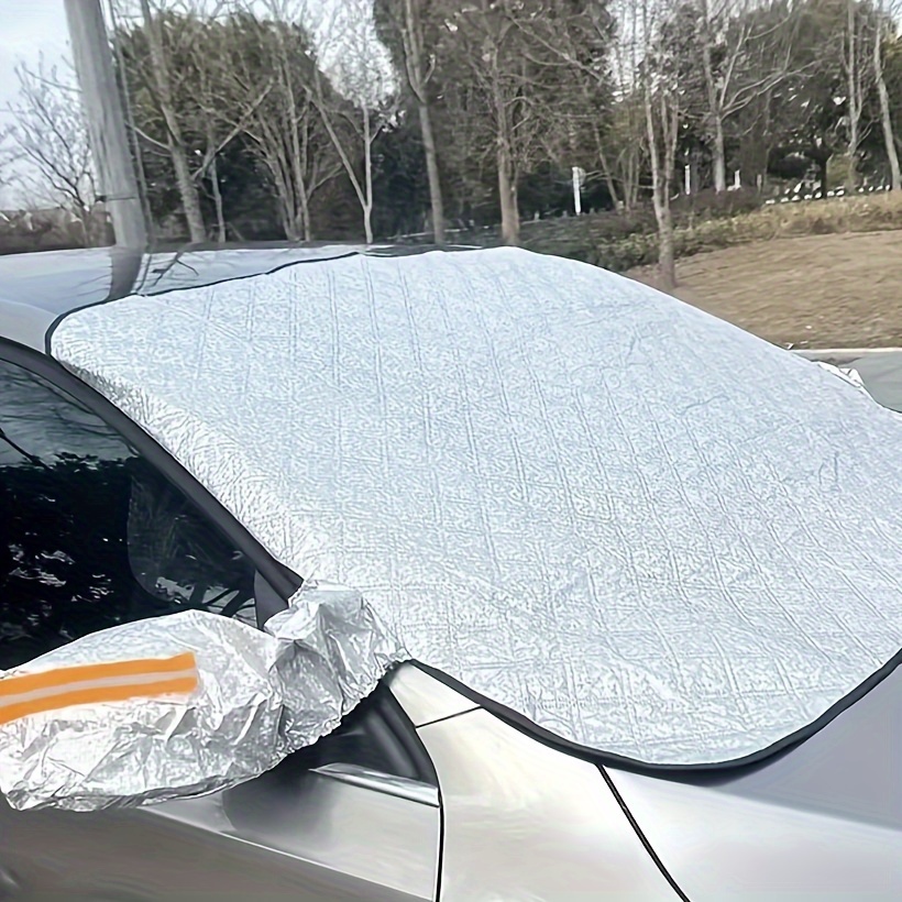 Comprar Cubierta de nieve para parabrisas de coche con imanes