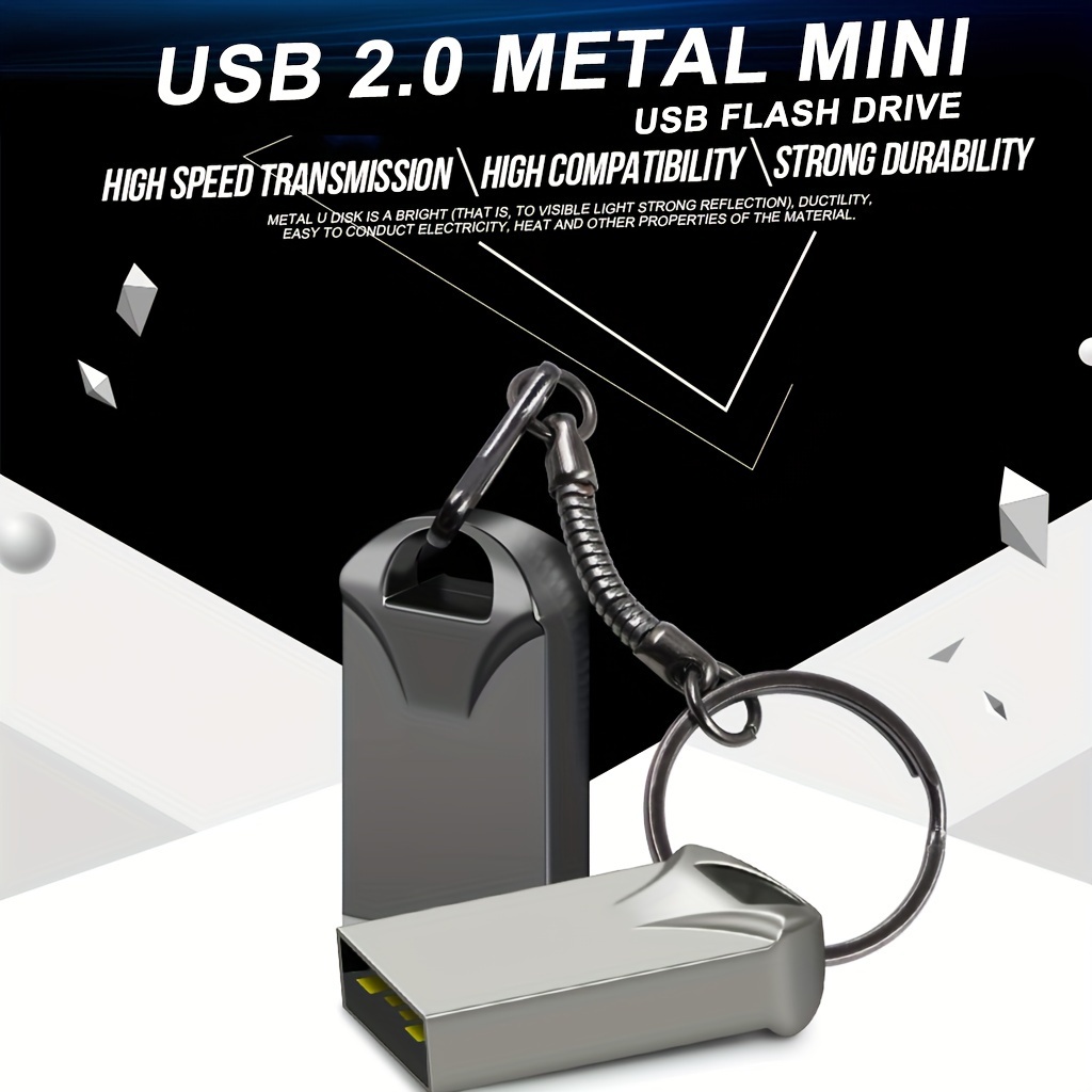 Stockez Vos Fichiers En Toute Sécurité Avec Une Clé USB Mini De 128 Go, 64  Go Ou 32 Go En USB 2.0. - Temu Belgium