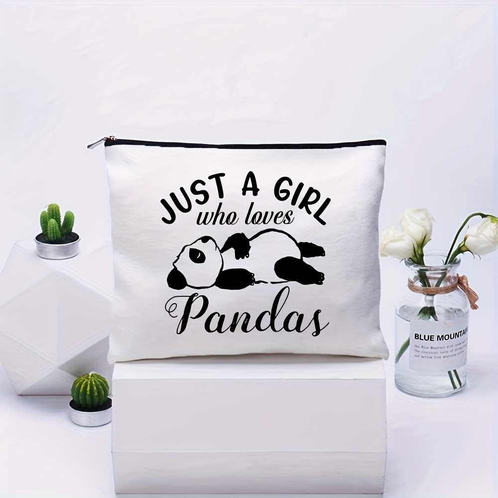 Cadeaux Panda Pour Hommes Et Femmes Sac Cosmétique Panda - Temu