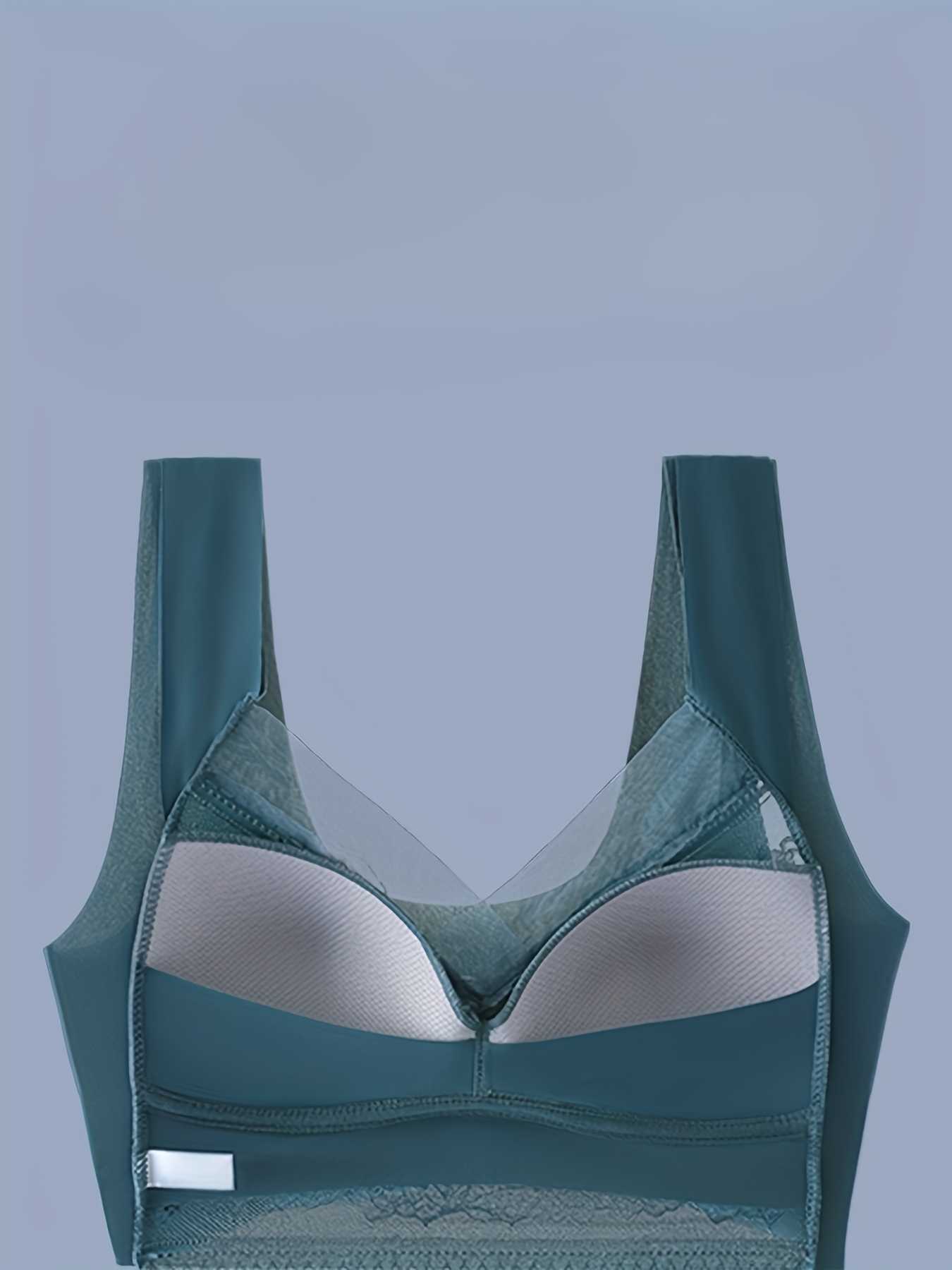 Paramour Women's Tempting Floral Lace Bra - Aqua Blue 38ddd : Target