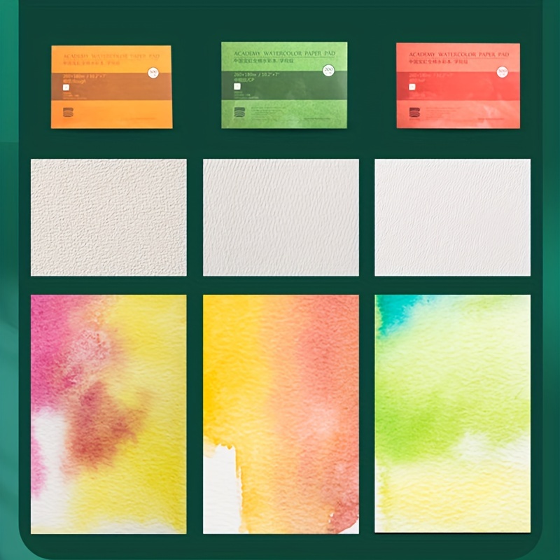 MEEDEN 100% Cotton Watercolor Paper, 5X7 Watercolor Paper Pad, Watercolor  Paper Block, Cold Pressed, 20 Sheets (140lb/300gsm)