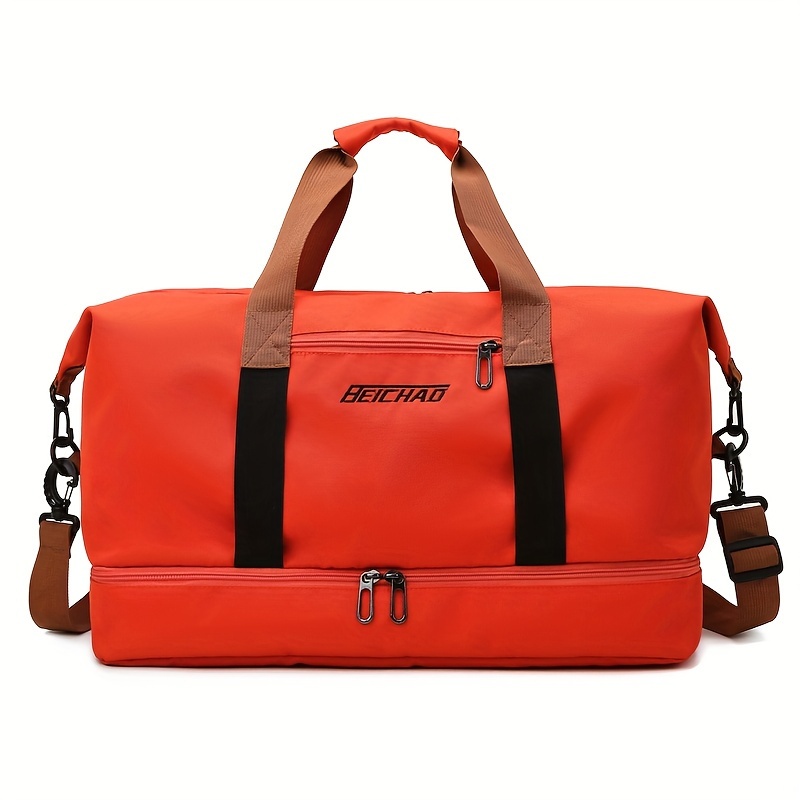  Bolsa de viaje unisex de lona unisex para el fin de semana,  bolsa de viaje de viaje para hombres y mujeres, gimnasio, deportes, bolsa  de equipaje de mano, bolsas de hombro