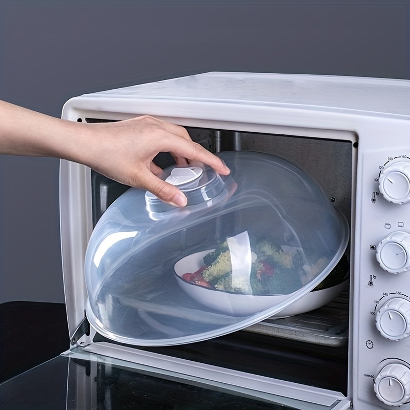 Microwave Cover Microwave Heating Cover Transparent High - Temu