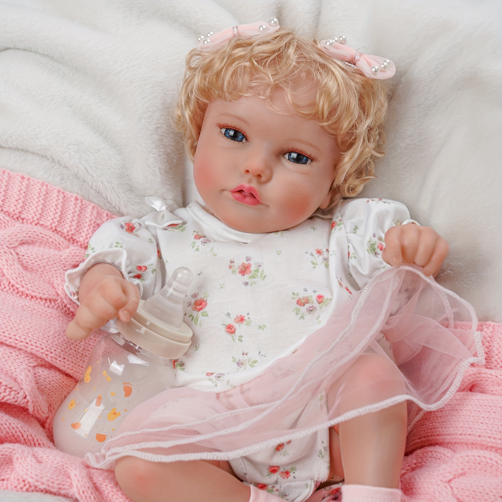 Finished Close Eyes Reborn Baby Dolls Realistic Newborn Baby - Temu