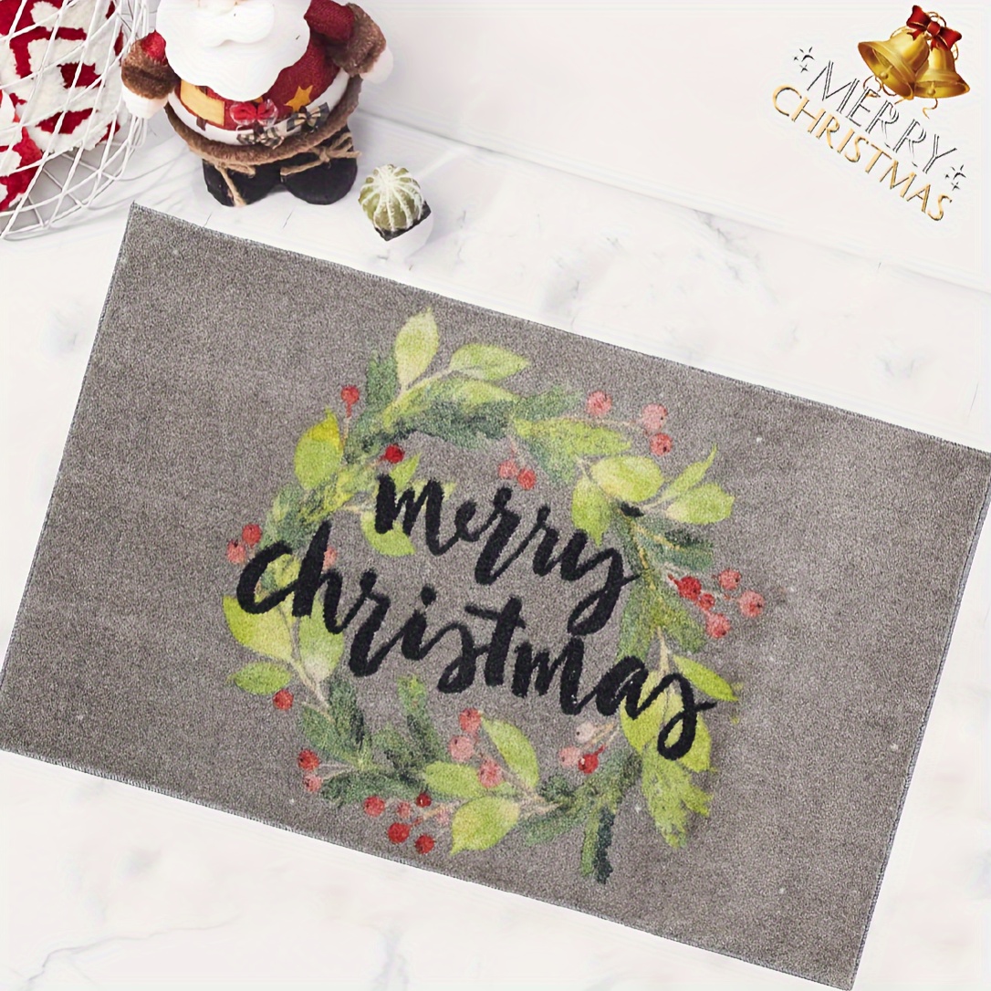 Bathroom Christmas Carpet Set, Bathroom Carpet, U-shaped Outline Cushion,  Toilet Seat Cover, Ultra-soft Microfiber Absorbent Non-slip Bathroom Carpet  With Rubber Backing, Machine Washable Rugs, Bathroom Accessories, Christmas  Decoration - Temu