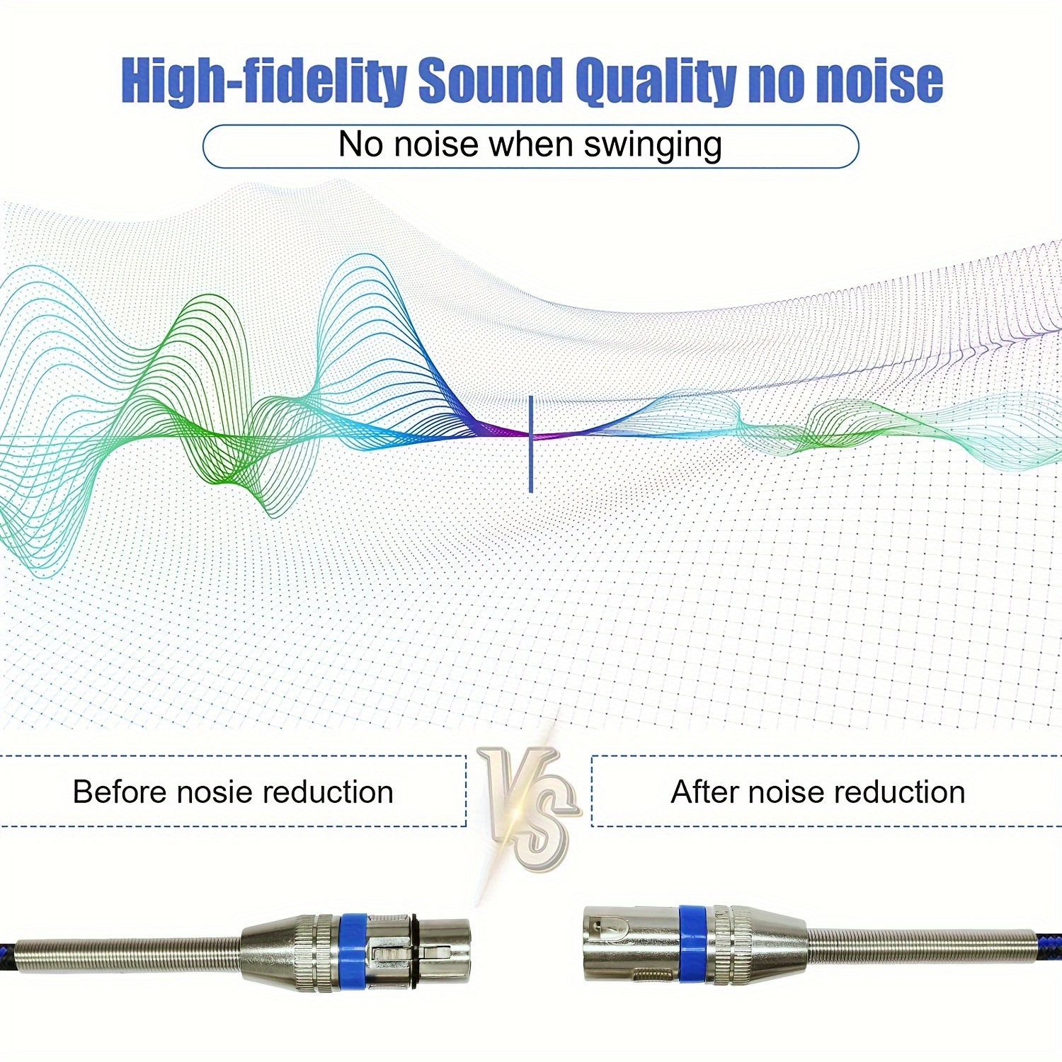 IP Rated 3-Pin DMX Cable - 3ft