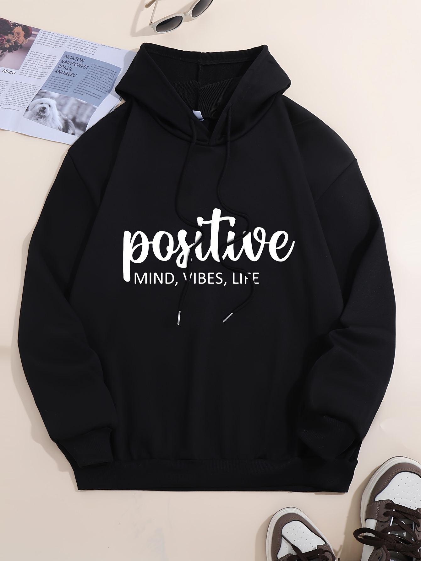 No Sholder Hoodie Sweatsuit – Positive Black Images Apparel