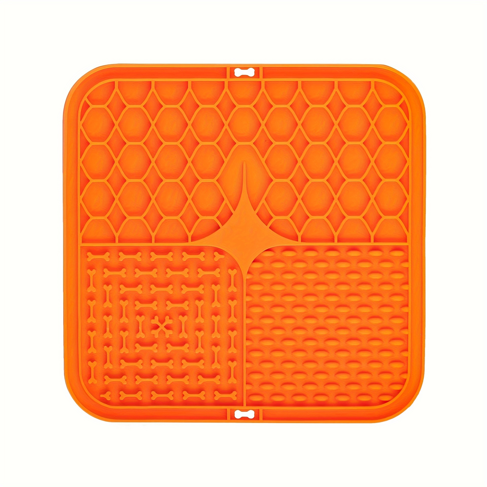 Square Dog Licking Pad, Silicone Slow Feeder Mat Dog Food Mat With Suction  Cups, Dog Training Mat - Temu