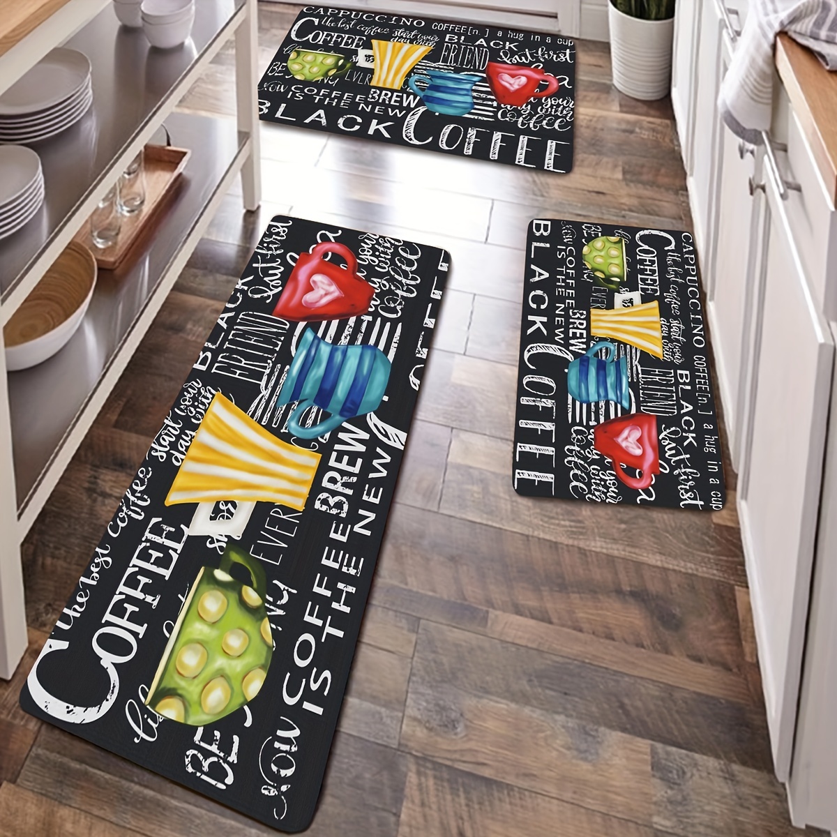 Kitchen Floor Mats Cushioned Anti Fatigue - Temu Canada