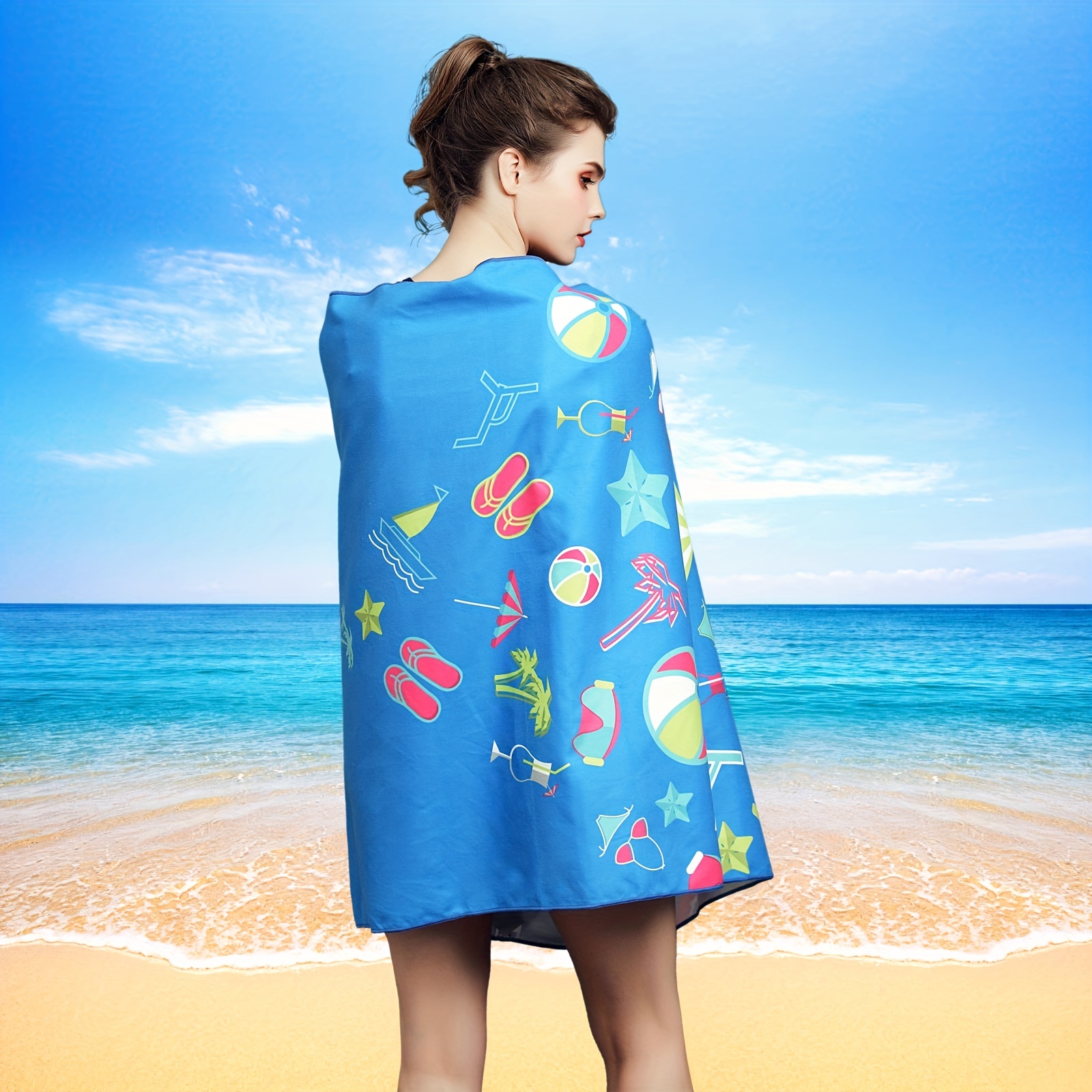 Microfiber Towel Quick Dry for Sports Beach Swim Travel Yoga Gym