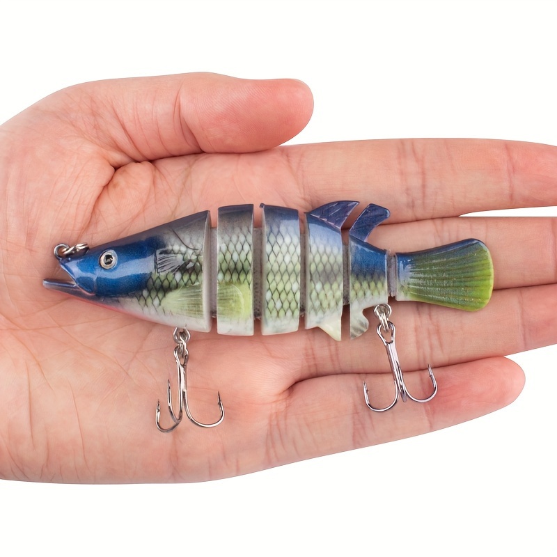 Multi-Jointed Swimbaits with Propeller for Bass Fishing - Long Cast, Slow  Sinking Freshwater Lures