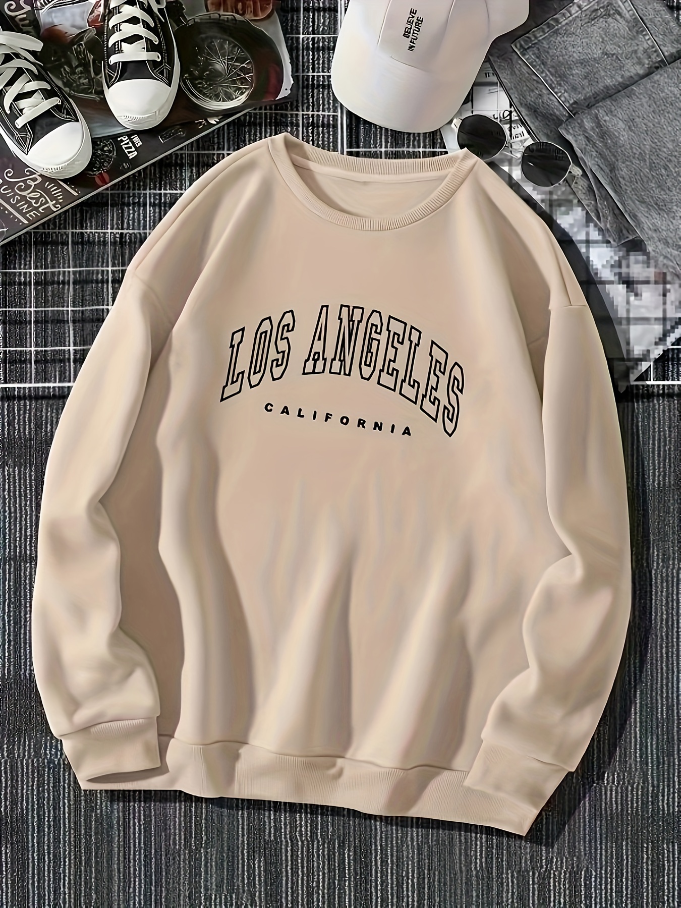 Aayomet Womens Zip Up Hoodies Sweatshirt Los Angeles California