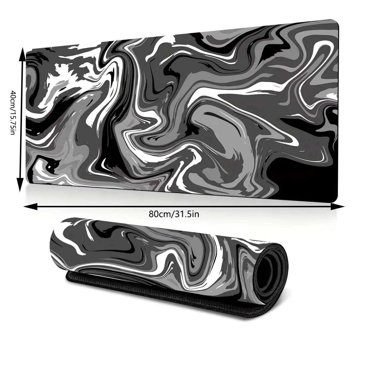 Game Large Mouse Pad Thickened Abstract Thick Computer Desk - Temu