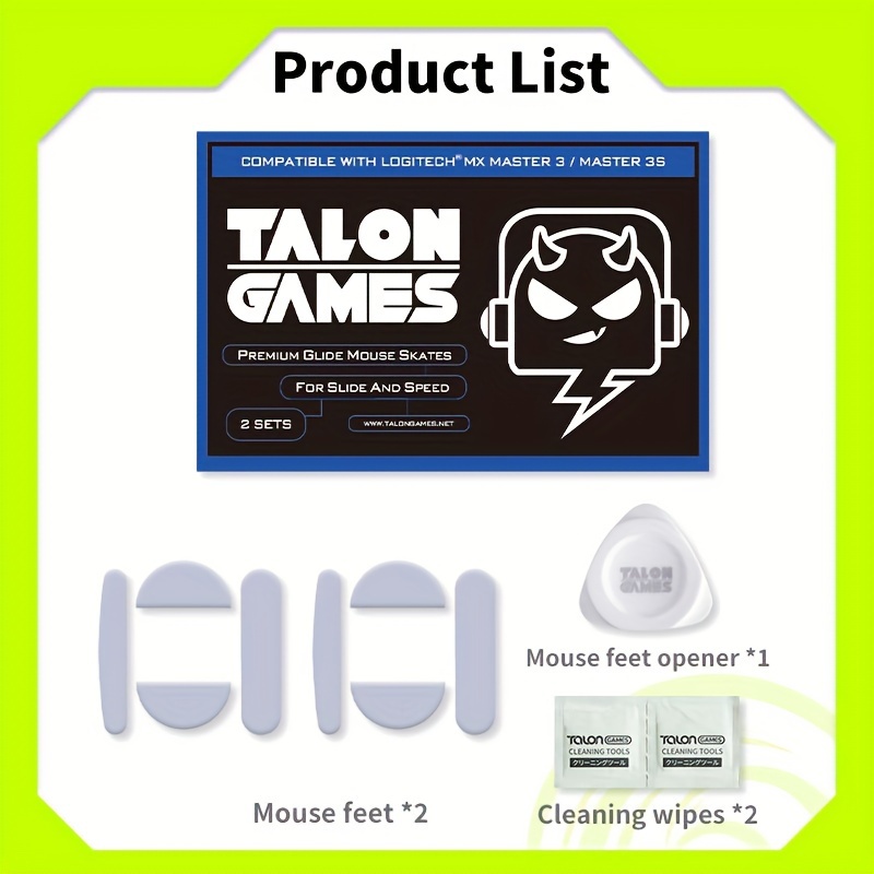 Talongames Adesivo Piedini Mouse Logitech G903 Lightspeed - Temu Italy