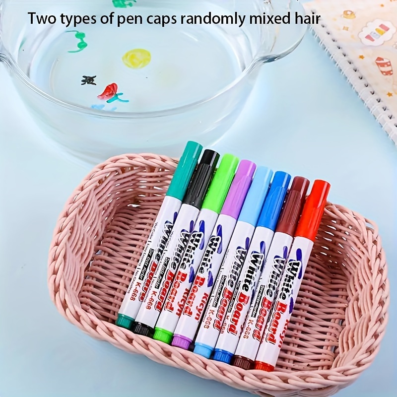 Magical Water Painting Pen Colorful Mark Pen Markers - Temu