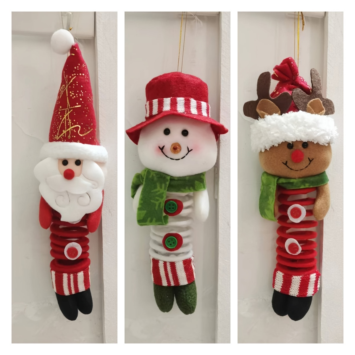 Weihnachtsdekoration Santa Claus Kletterseil Puppe Anhänger Haus Wand –  Frendorf