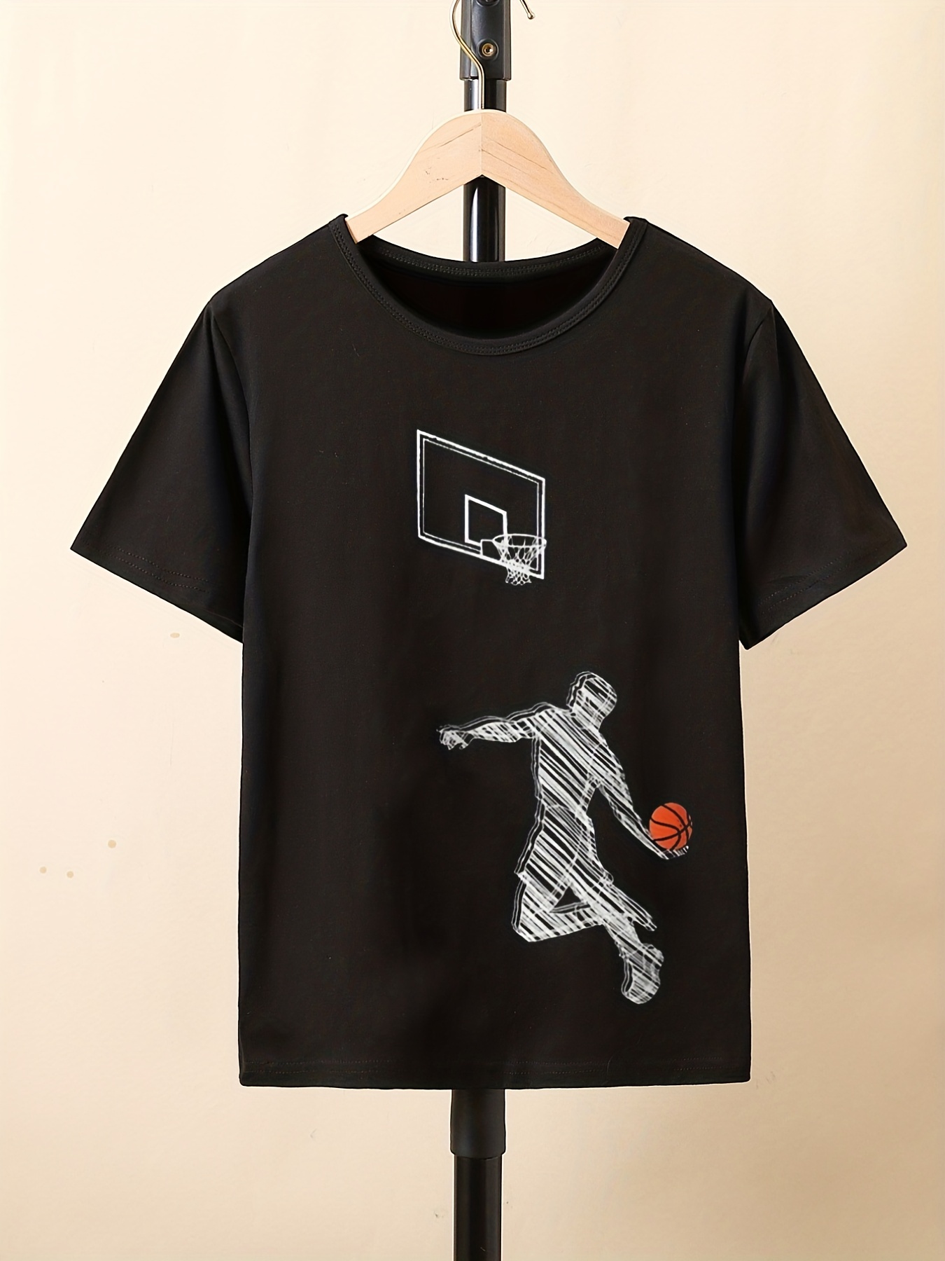 Camiseta print basket niño, Camisetas para niño