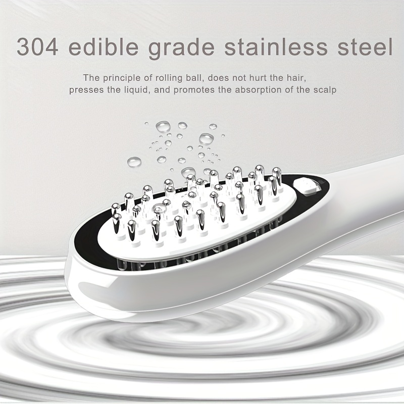 Rechargeable Electric Scalp Massager Waterproof Handheld Hair Scratching For Stress Relief 6465