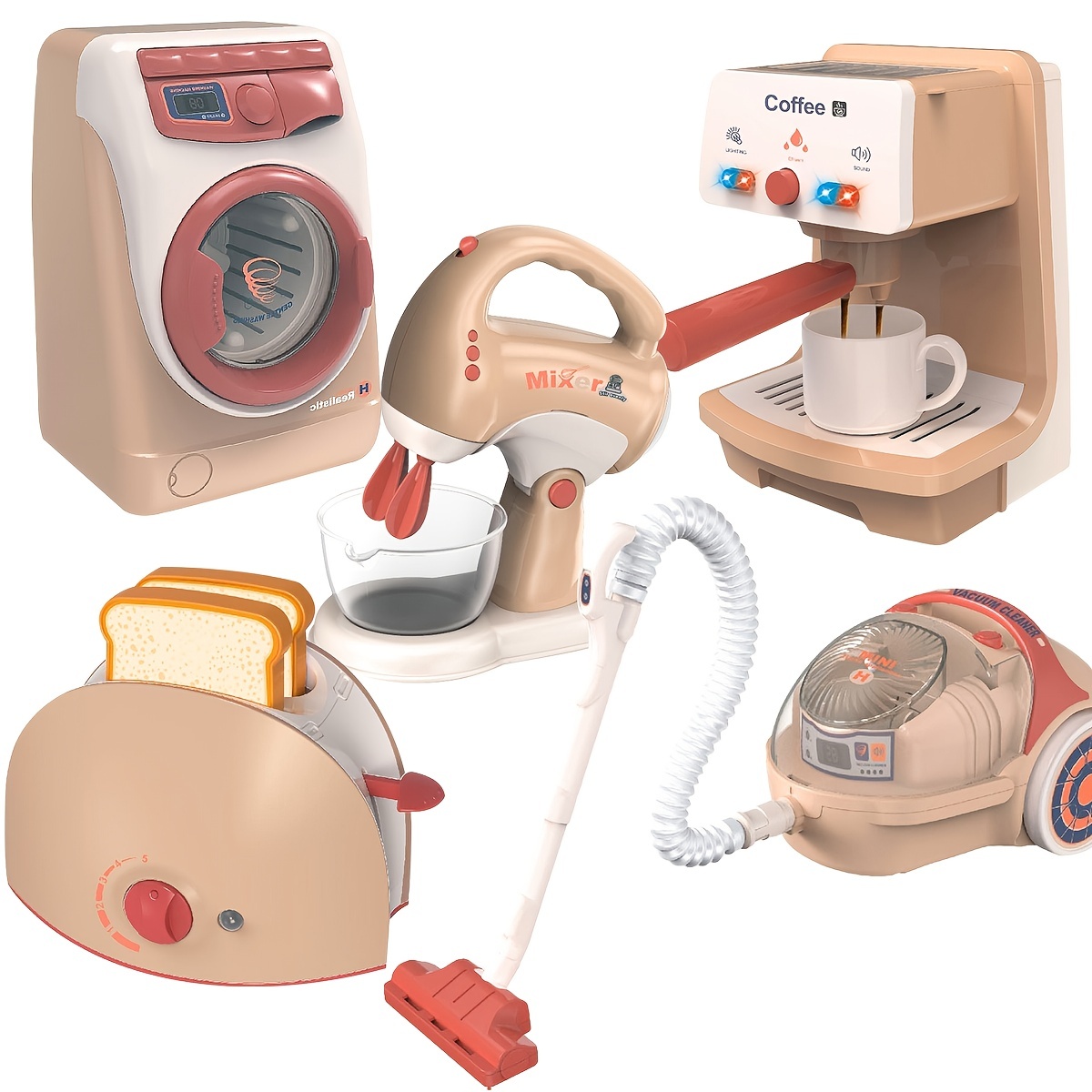 Toy Blender Kitchen Kids Miniature Appliances Accessories Maker